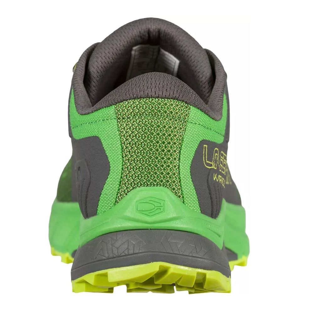 La Sportiva KARACAL - Chaussures trail Homme metal/flash green