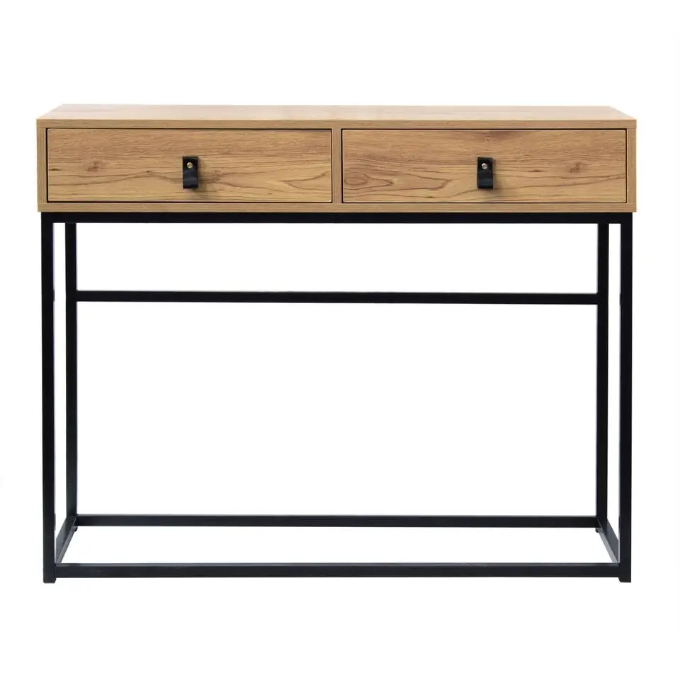 CALICOSY - Sidetable JILL - Licht hout - 80.5x100.3x35.3 cm