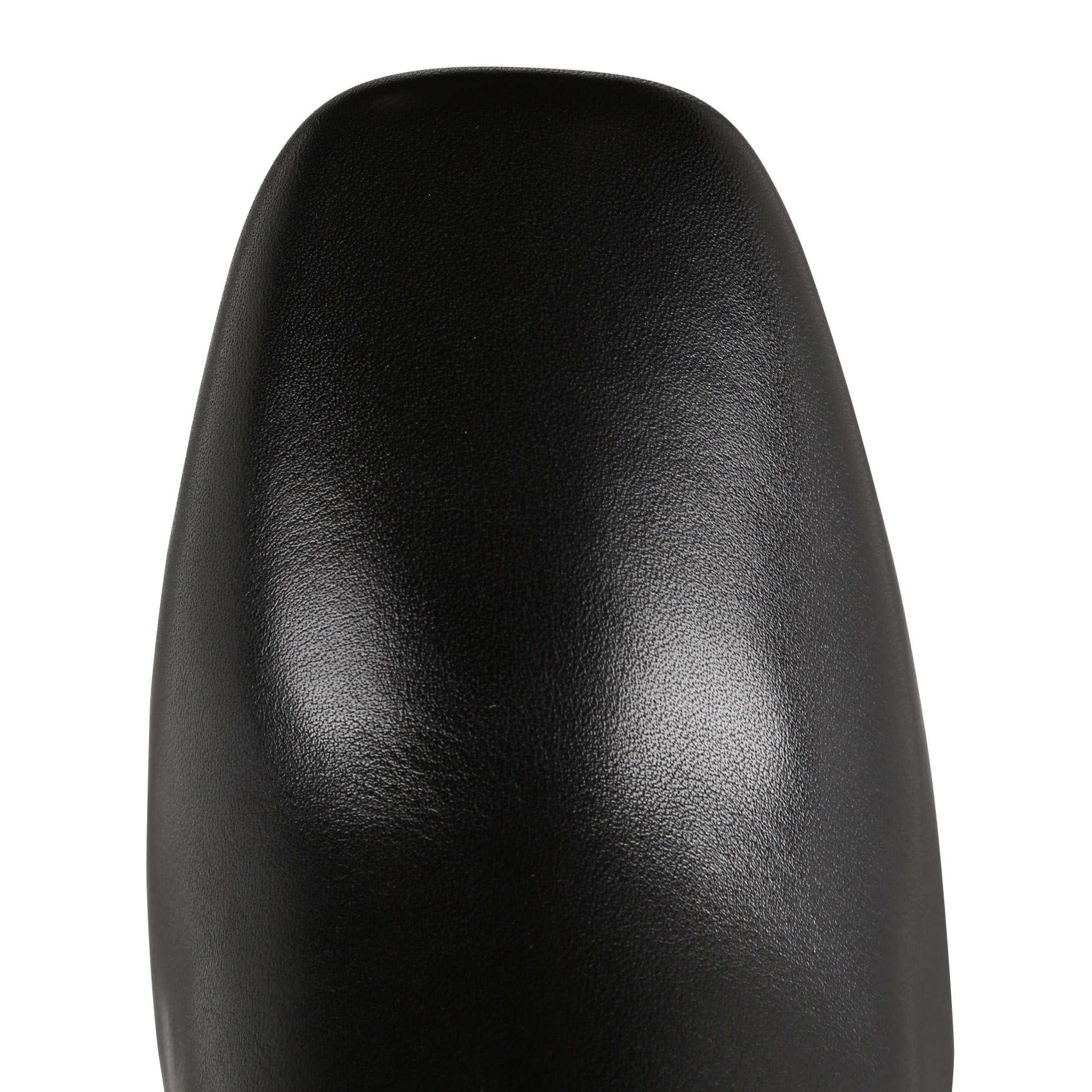 NOUMEA - Bottes bout carré en cuir | Noir