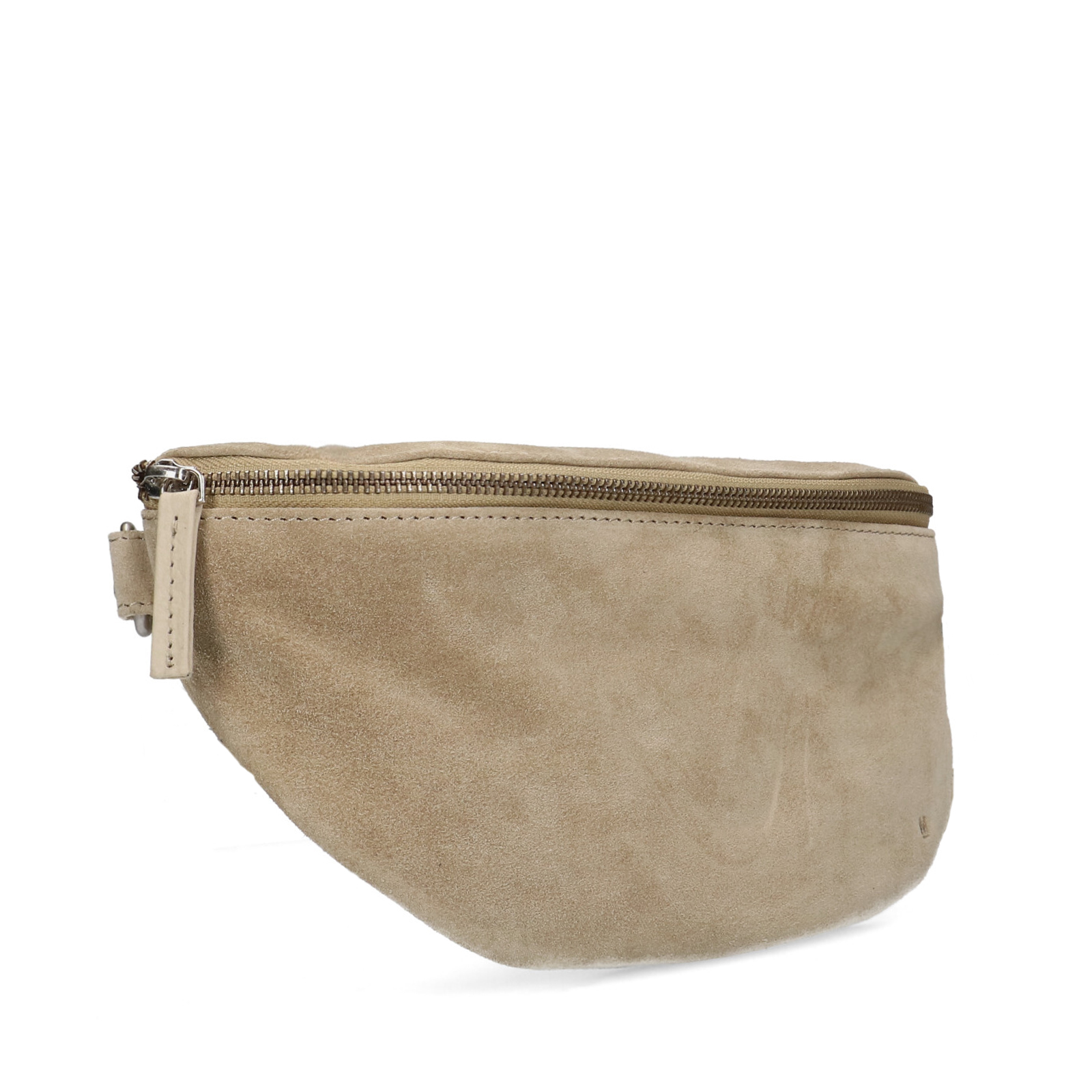 Beige suède bum bag