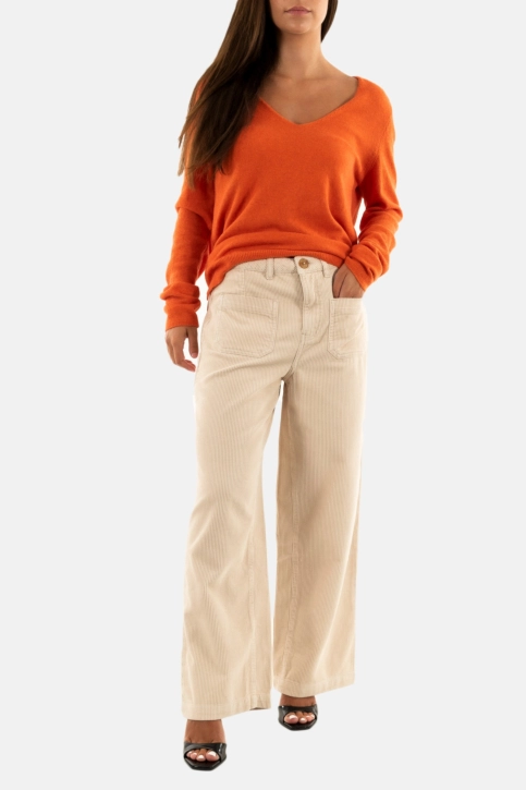 Pantalons lola espeleta pa021w24 058 sable