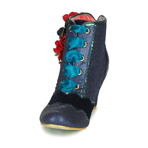 Irregular Choice - Winter Blooms - Bleu / Rouge