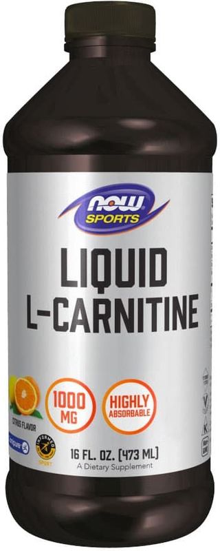 Now Foods - Liquid L-Carnitine - 1000mg - 473ml - Citrus