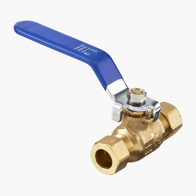 Kuleventil med 12 mm klemring