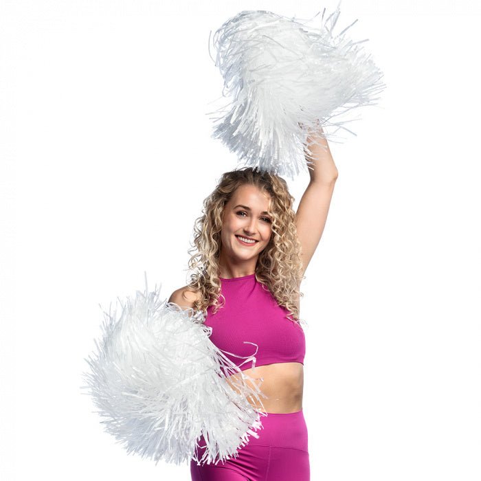 Pompon Wit 46cm