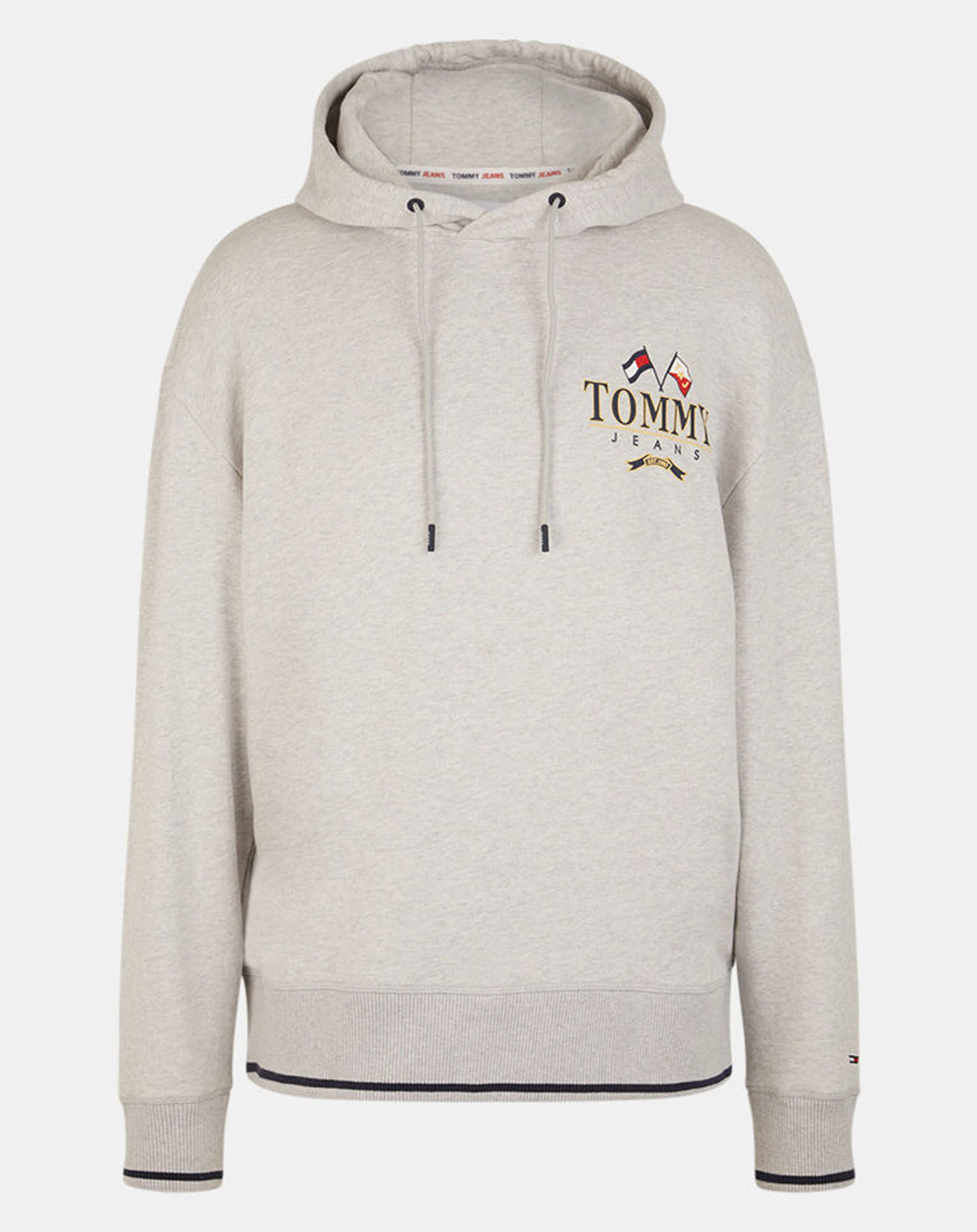 Tommy Jeans Sweat à capuche Skater gris clair
