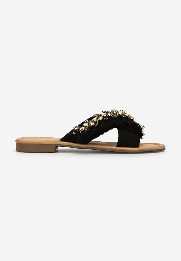 Mules femme noirs Piarra