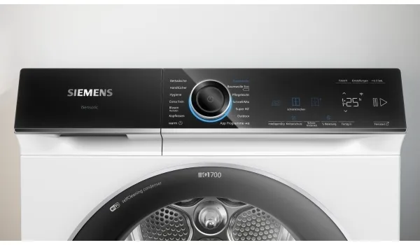 Siemens extraKlasse iQ700 WQ45B2B40 - Tørremaskine - Wi-Fi - højde: 85 cm - frontbetjening - hvid