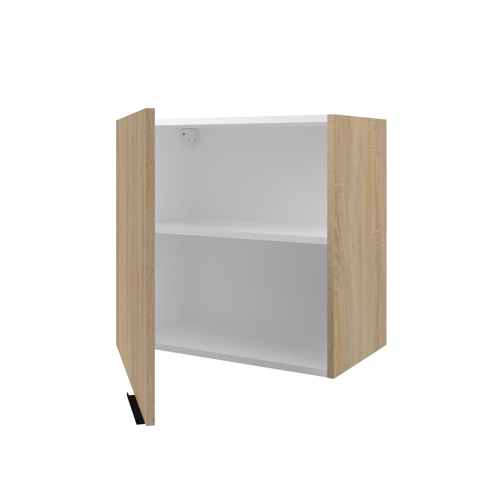 Parisot Küche mit Buffet FUMAY 21Eiche/Beton-Optik ca. 300 x 186 x 60 cm
