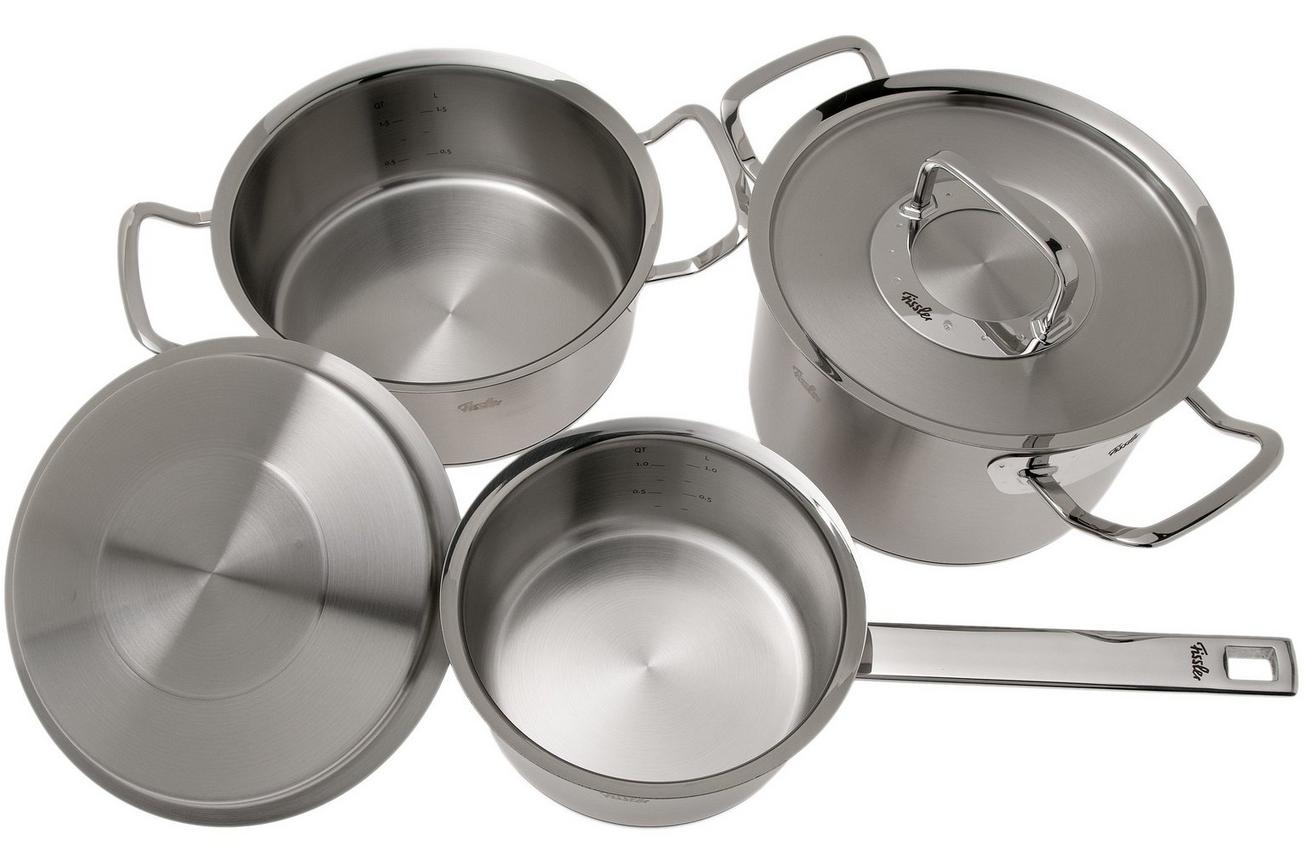 Fissler Original Profi Collection 084-128-03-000 3-delige pannenset