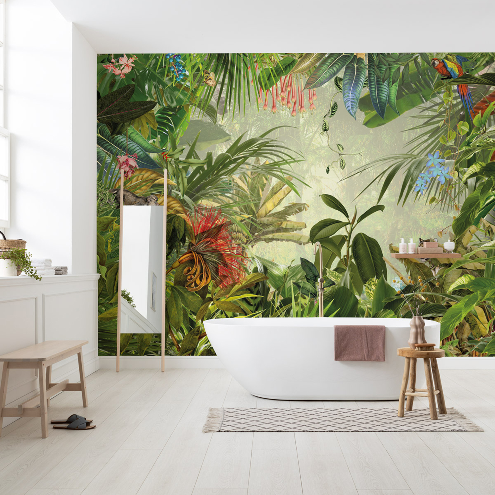 Vlies-Fototapete INTO THE WILD - bunt - 368x248 cm