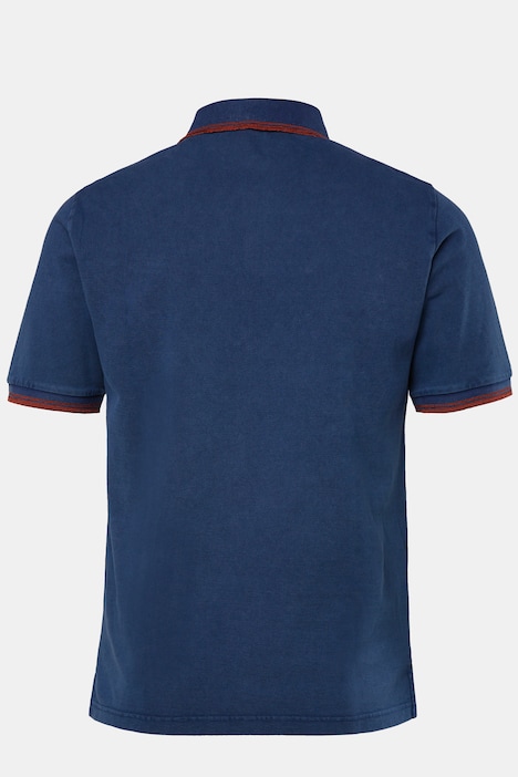Poloshirt, Halbarm, Jersey, Vintage Look, bis 8 XL
