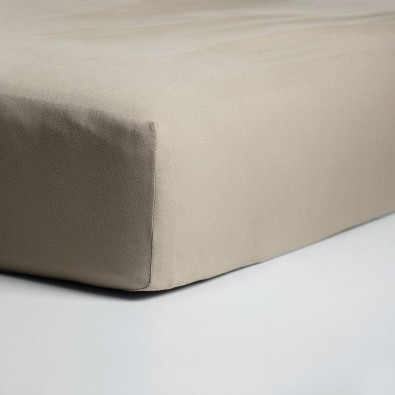 Cinderella hoeslaken Jersey Taupe Tot 25 matrashoogte