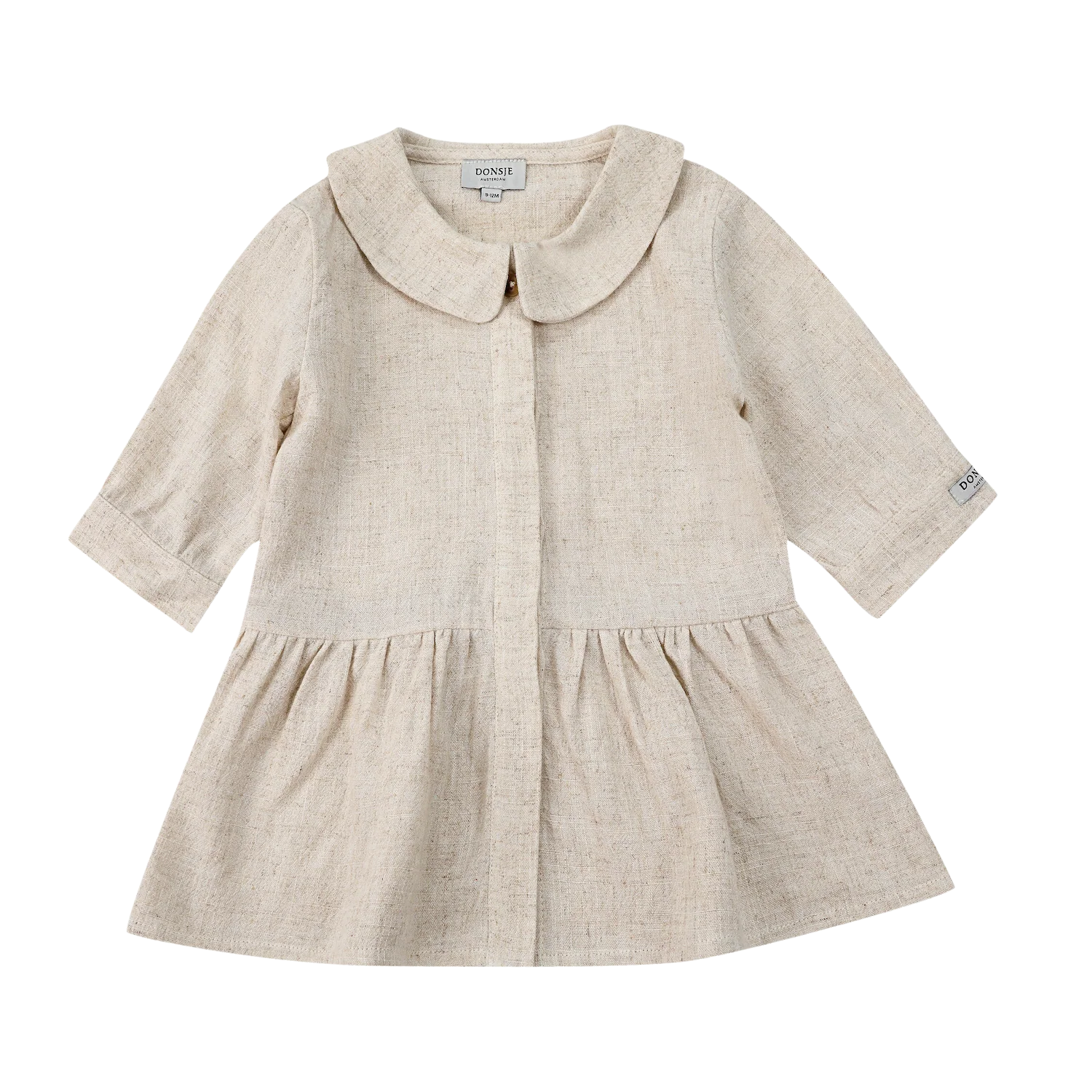 Noelle Dress | Warm White Melange