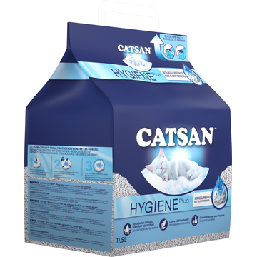 Catsan Hygiëne Plus - Kattenbakvulling - 11,5 L