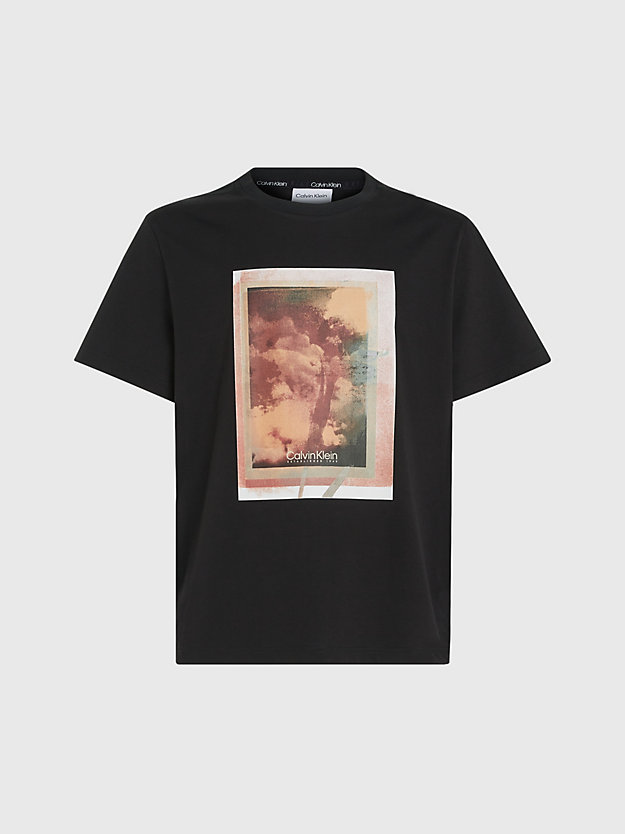 Camiseta com estampa fotográfica