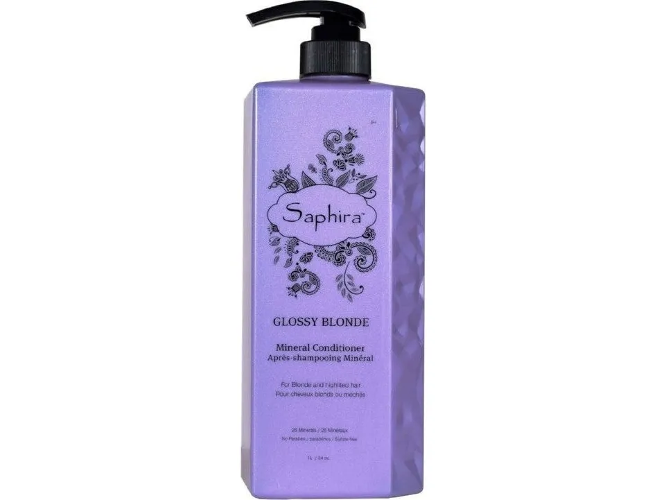 Sachajuan Saphira Conditioner til blondt hår Glossy Til blondt hår, 250ml SAFGBC2