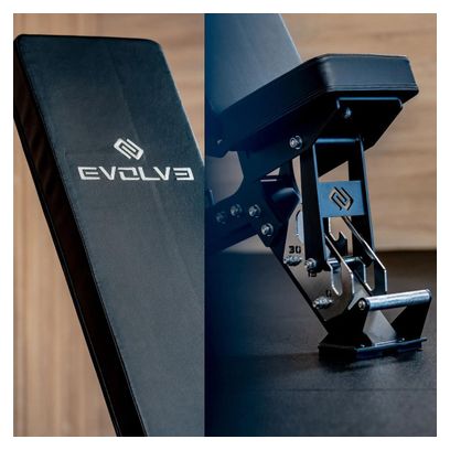 Evolve Fitness EC-100 Banc de musculation réglable - Inclinaison et déclivité