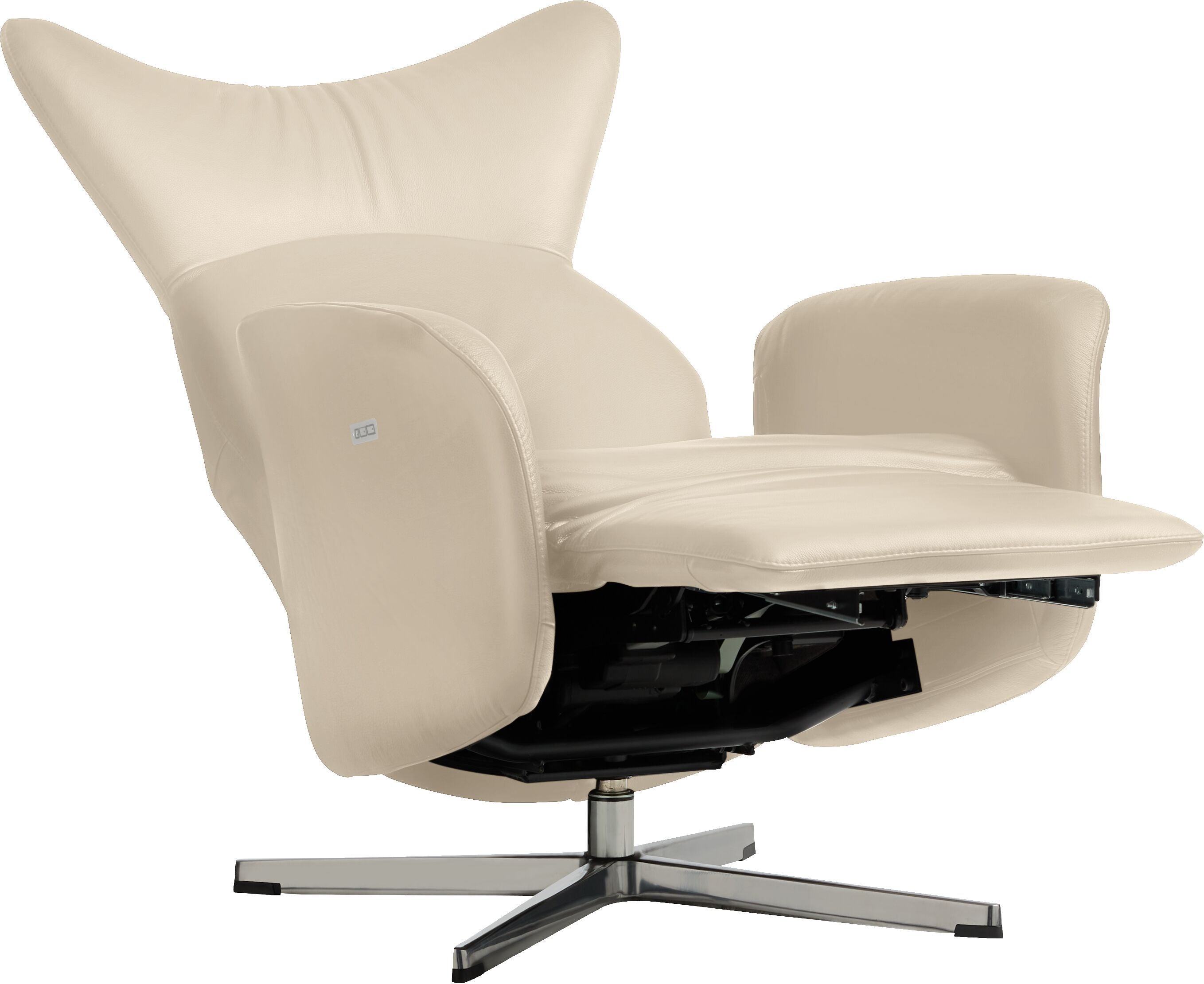 ASCAN Relaxsessel - Weiss / B: 76.0 cm x T: 78.0 cm x H: 114.0 cm