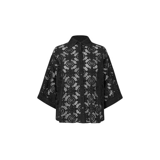 Lollys Laundry Brown Skjorte, Black, XL