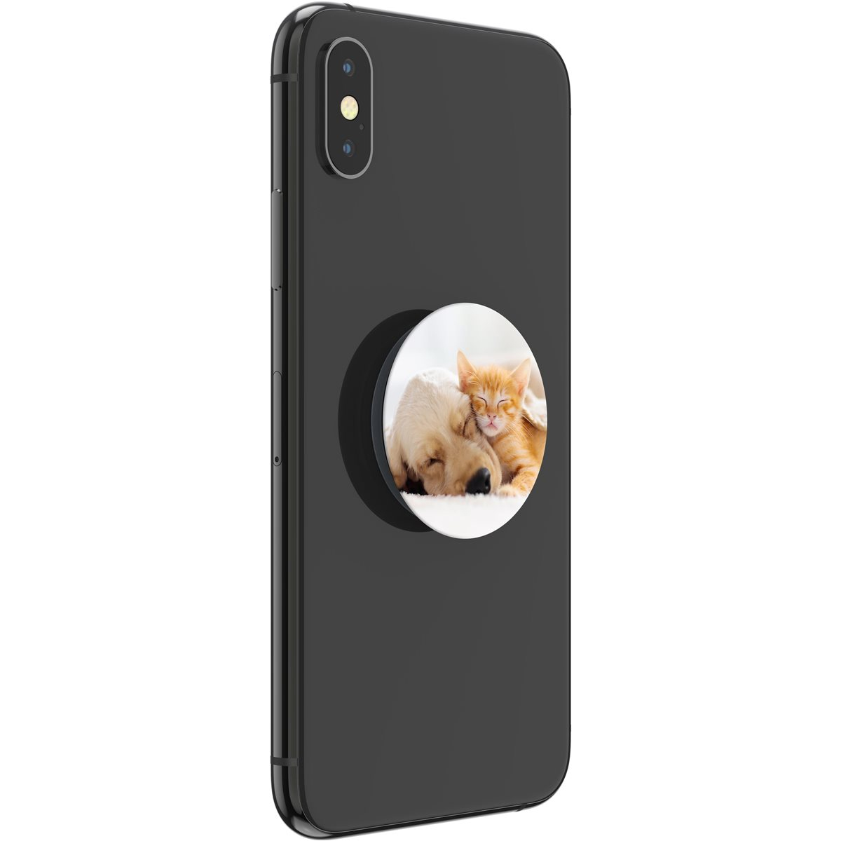 PopGrip Basic Finger Griff Halterung für Smartphones / Tablets (70082) - Cat & Dog