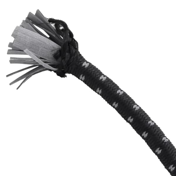 vidaXL Strikksnorer med refleksstrimler og kroker 10 stk 46 cm