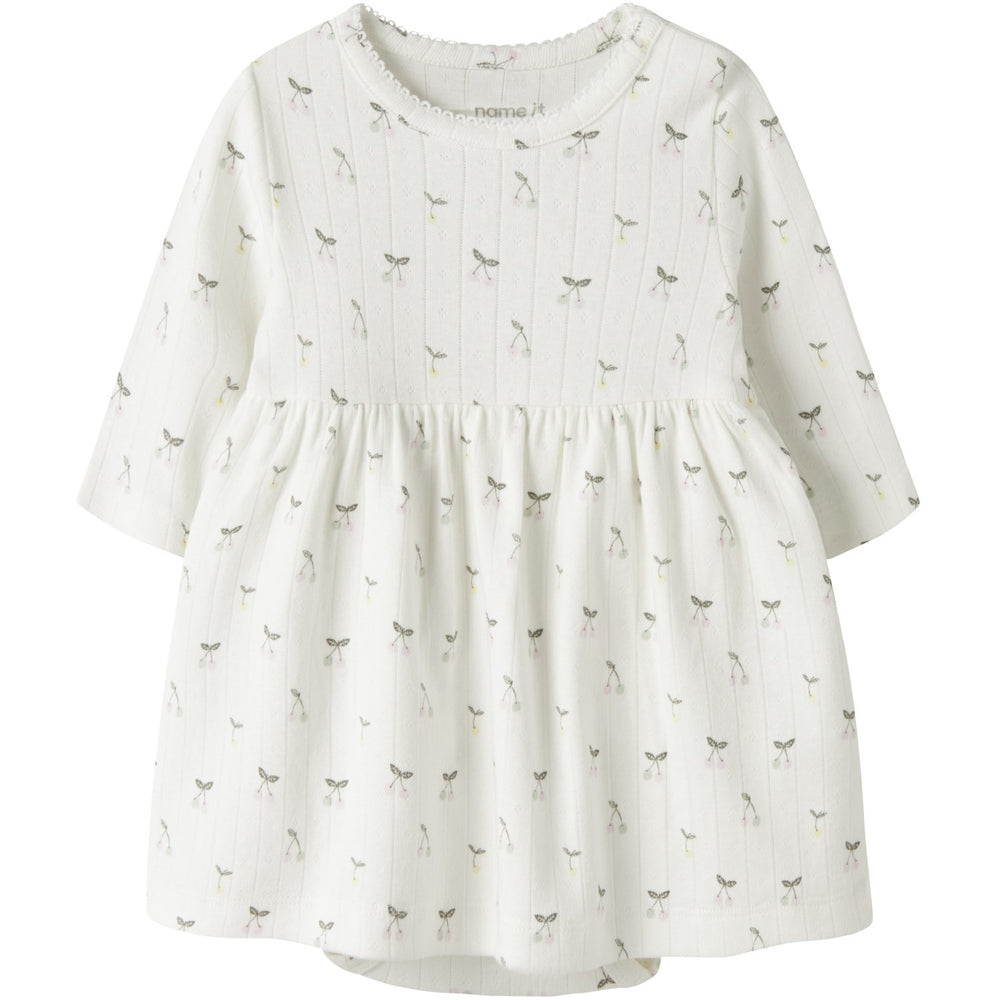 Køb Name It Cloud Dancer Nbfficherry Ls Bodydress