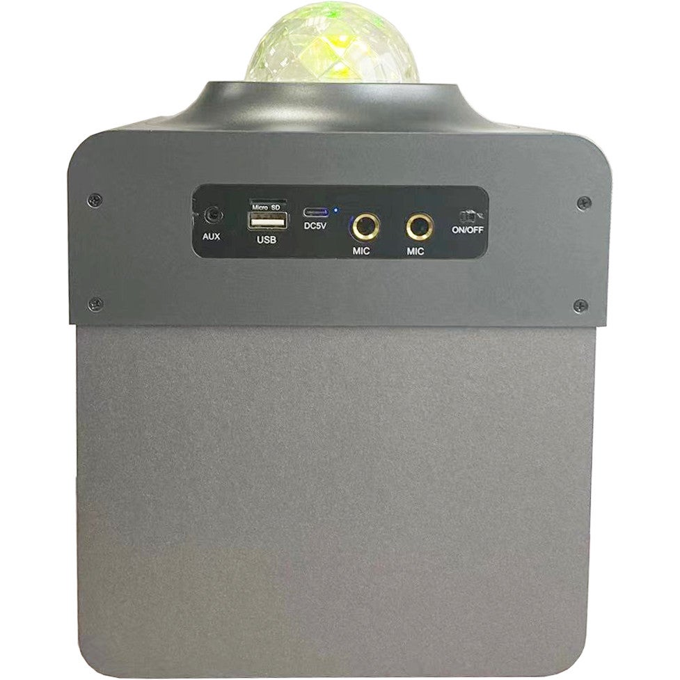 N-Gear Block Disco Star 710 Space Grey partyspeaker