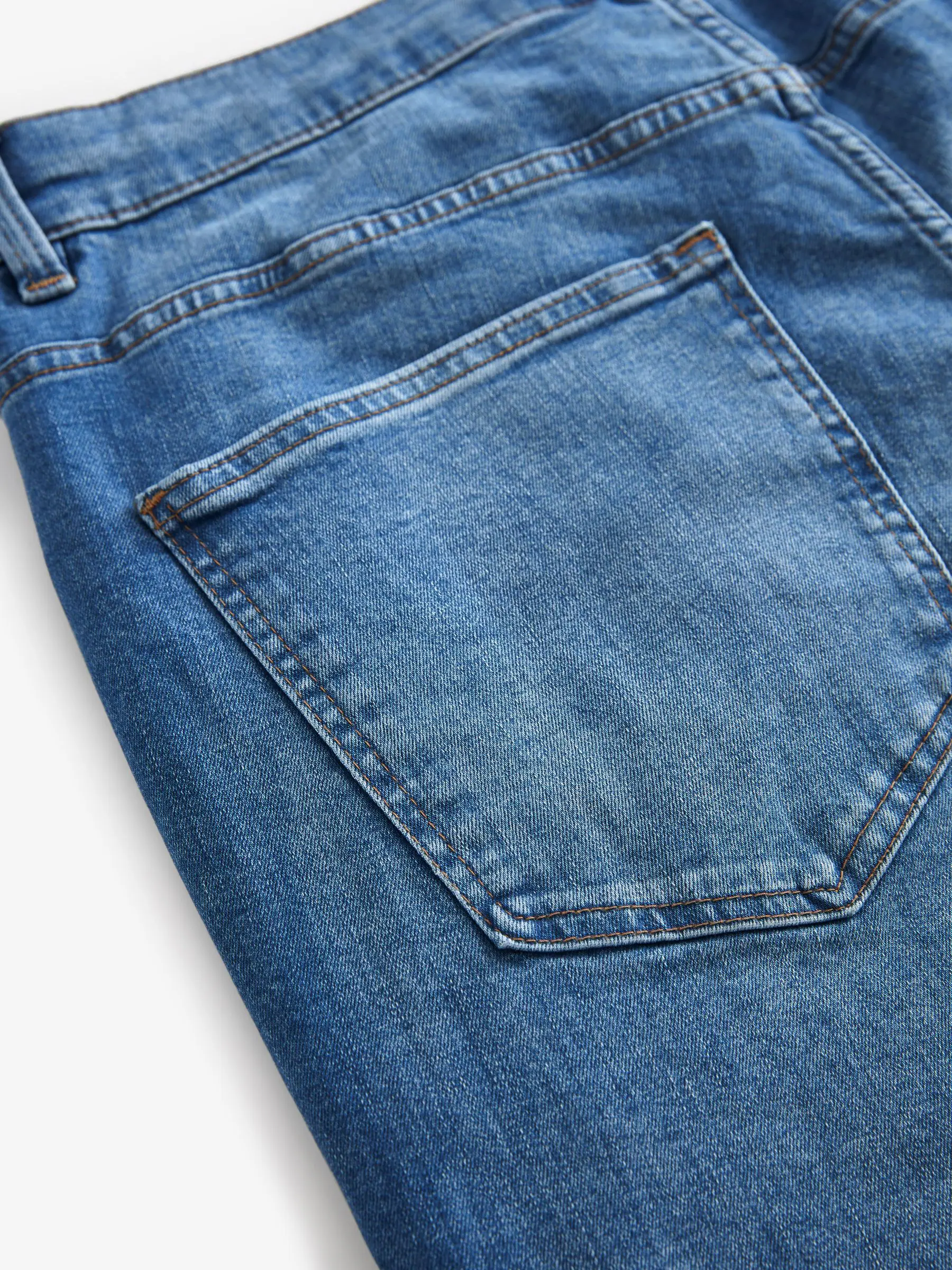 Lichtblauw - Enkele - Skinny fit klassieke stretchy jeans