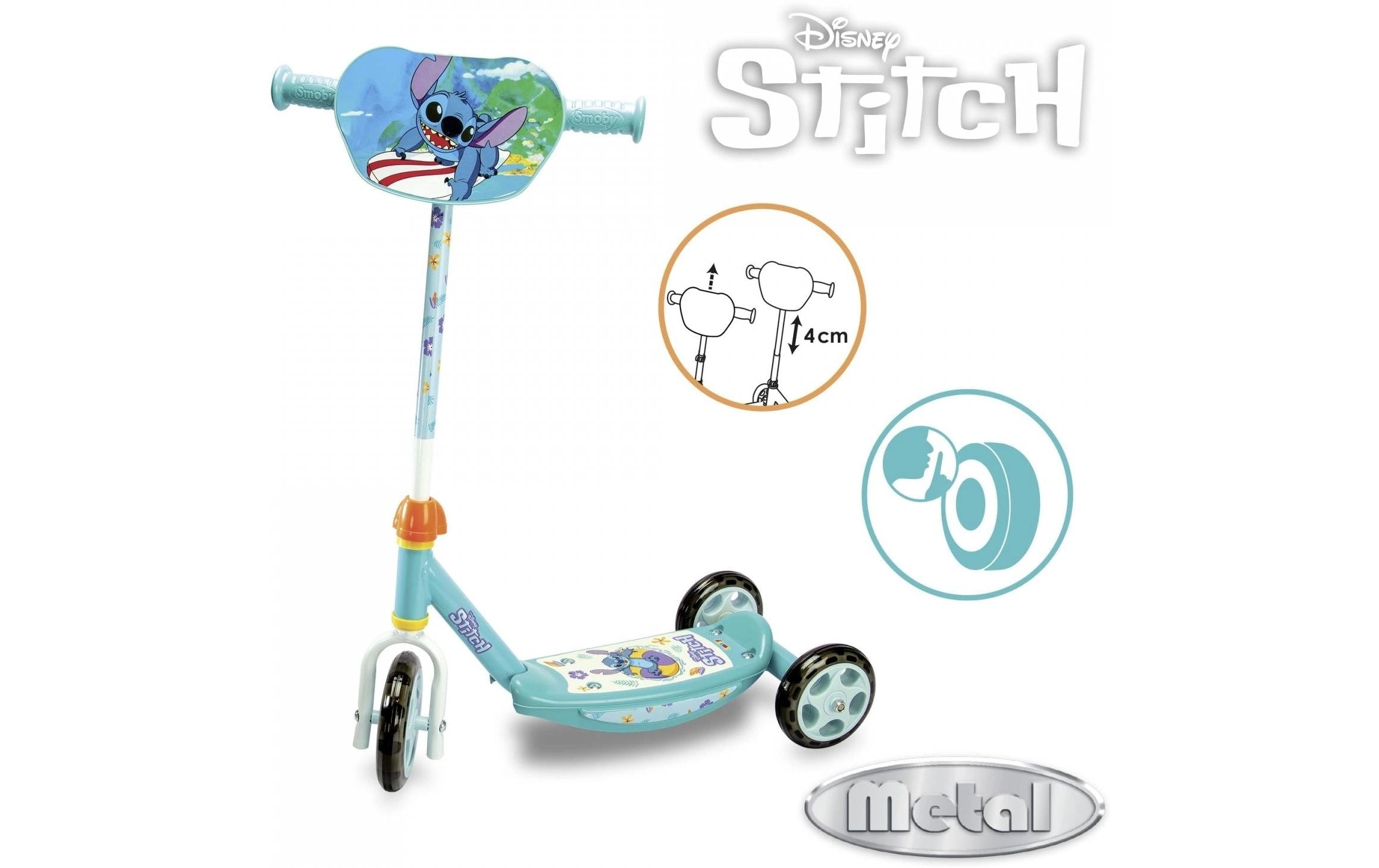 Smoby Scooter »Stitch 3 Räder«