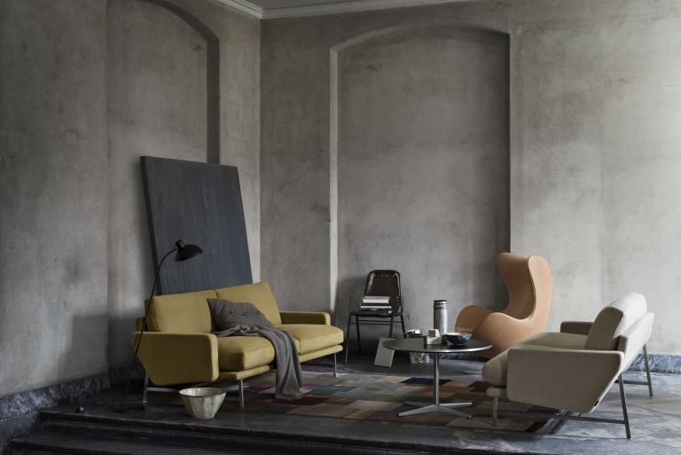 Fritz Hansen Lissoni Sofa bank 2-zits, Diablo 402