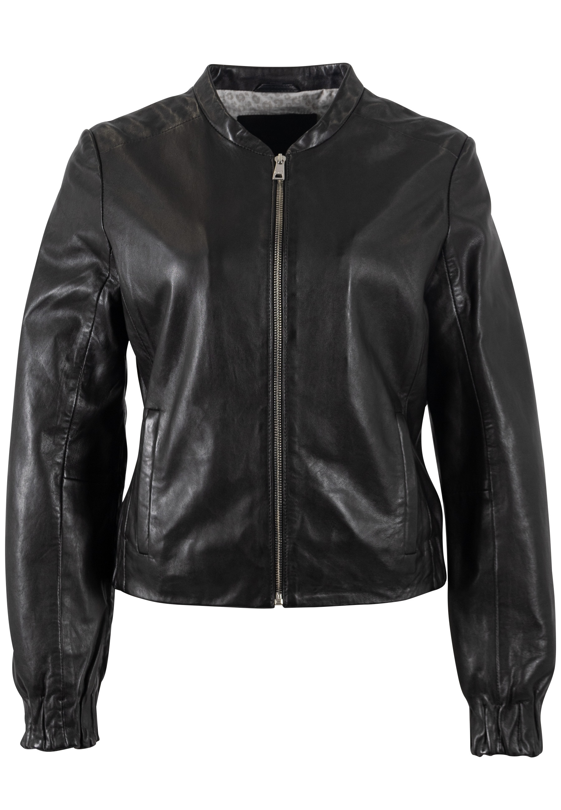 Mauritius Lederjacke »MWCassie« mit Stehkragen