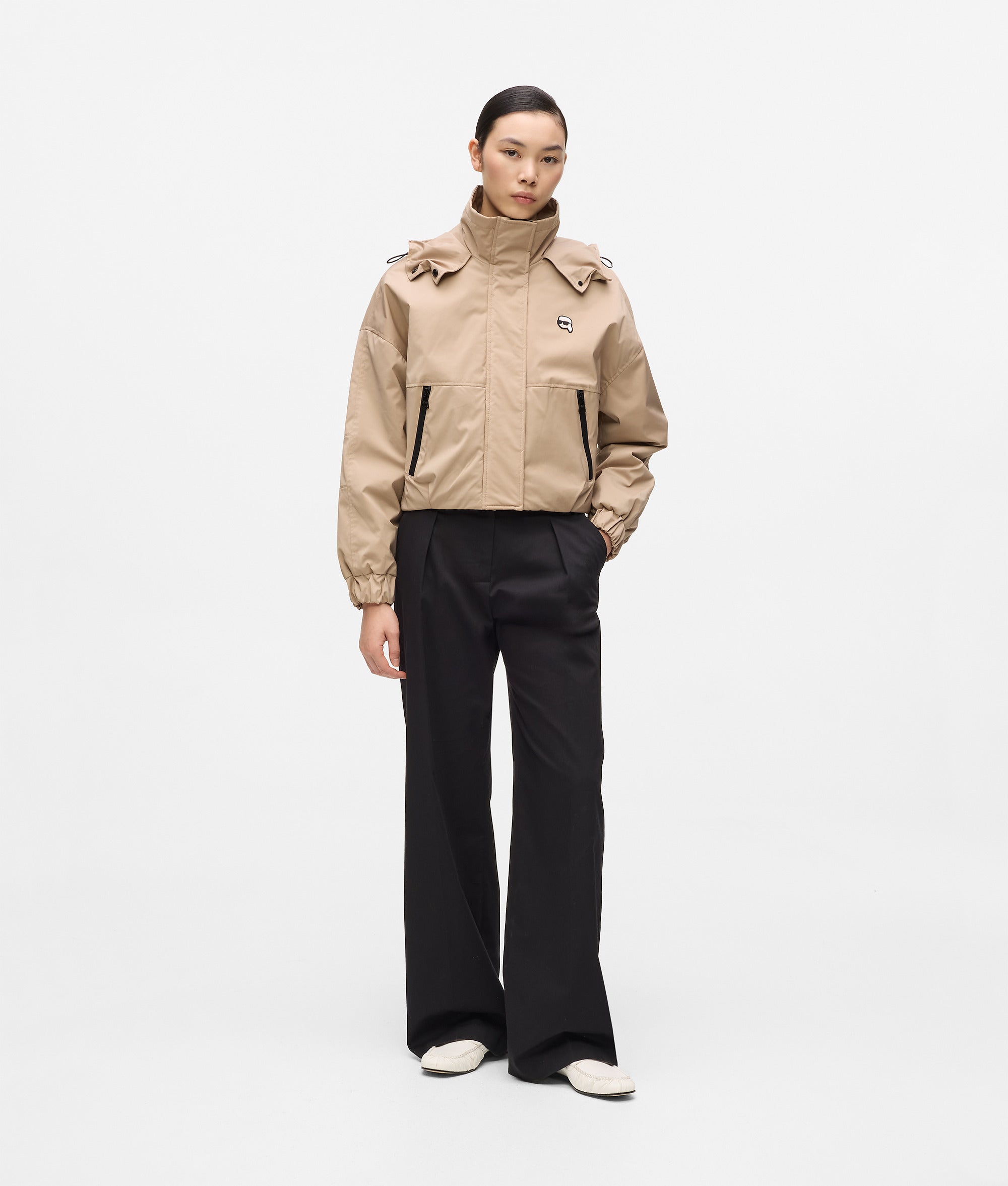 Ikon jas met capuchon