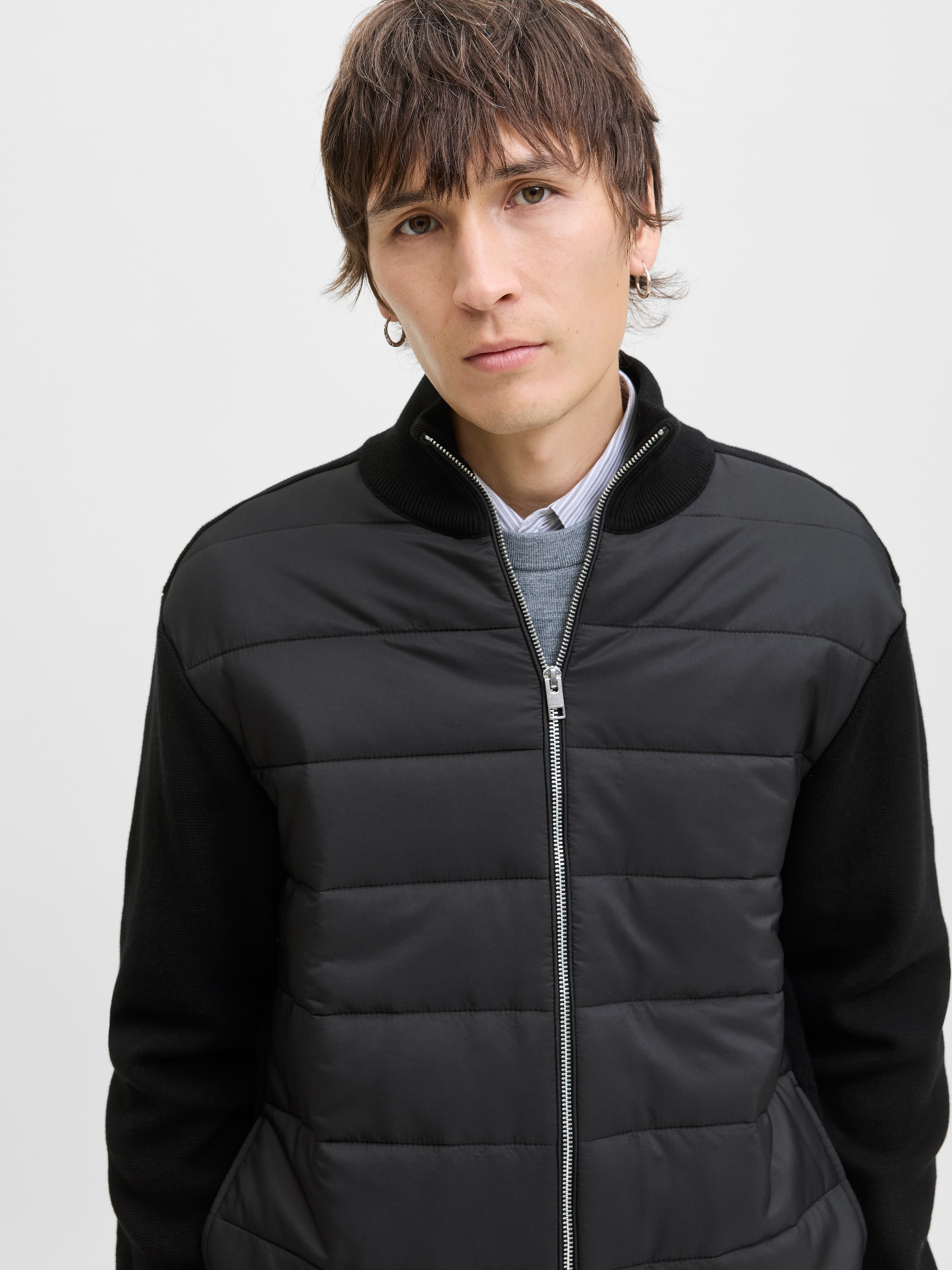 Jack & Jones Strickjacke »JJEPERFECT KNIT HYBRID CARDIGAN SN«