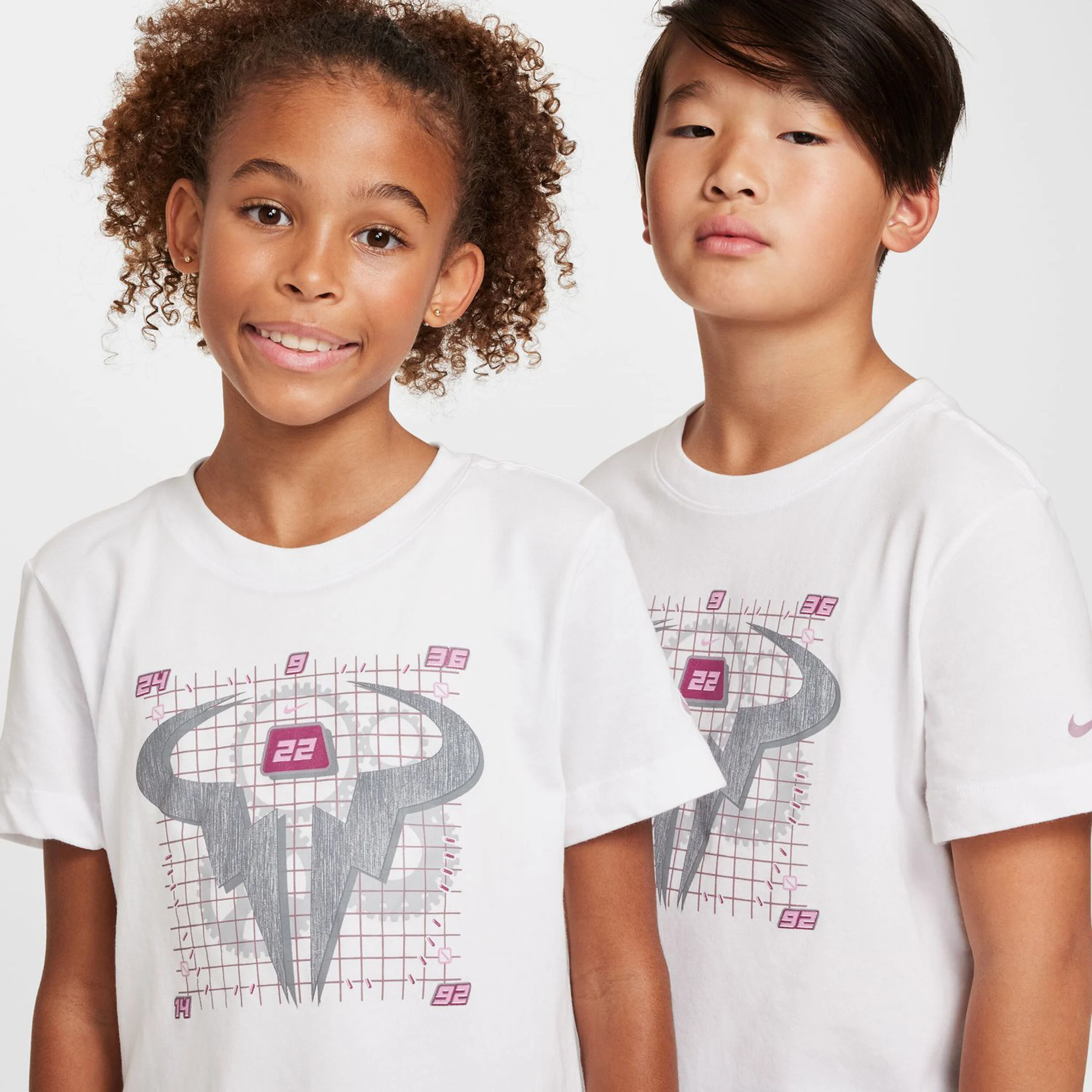 Nike Dri-Fit Rafa T-shirt Enfants - Blanc