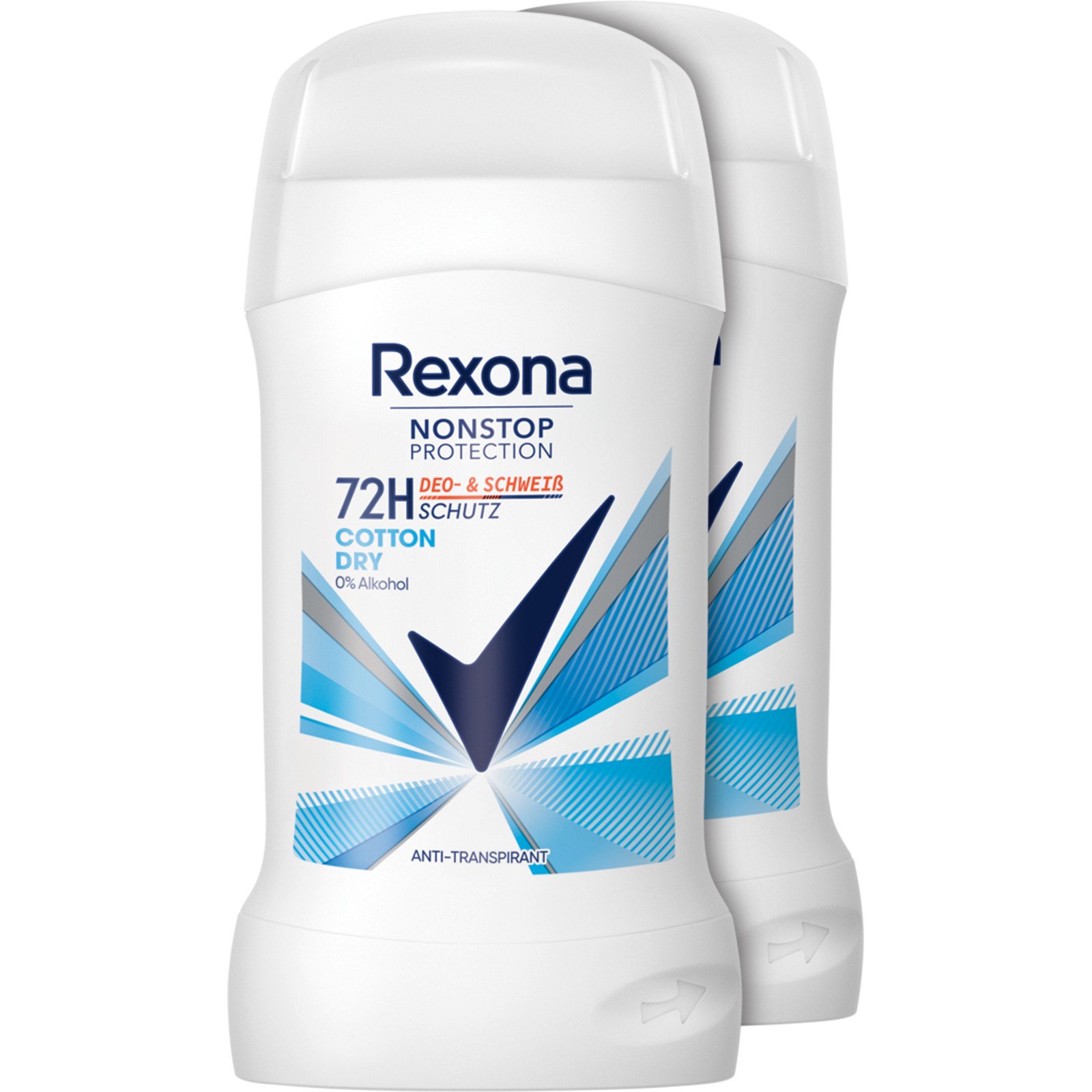Rexona Deostick Cotton Dry Anti-Transpirant 2 x 40 ml