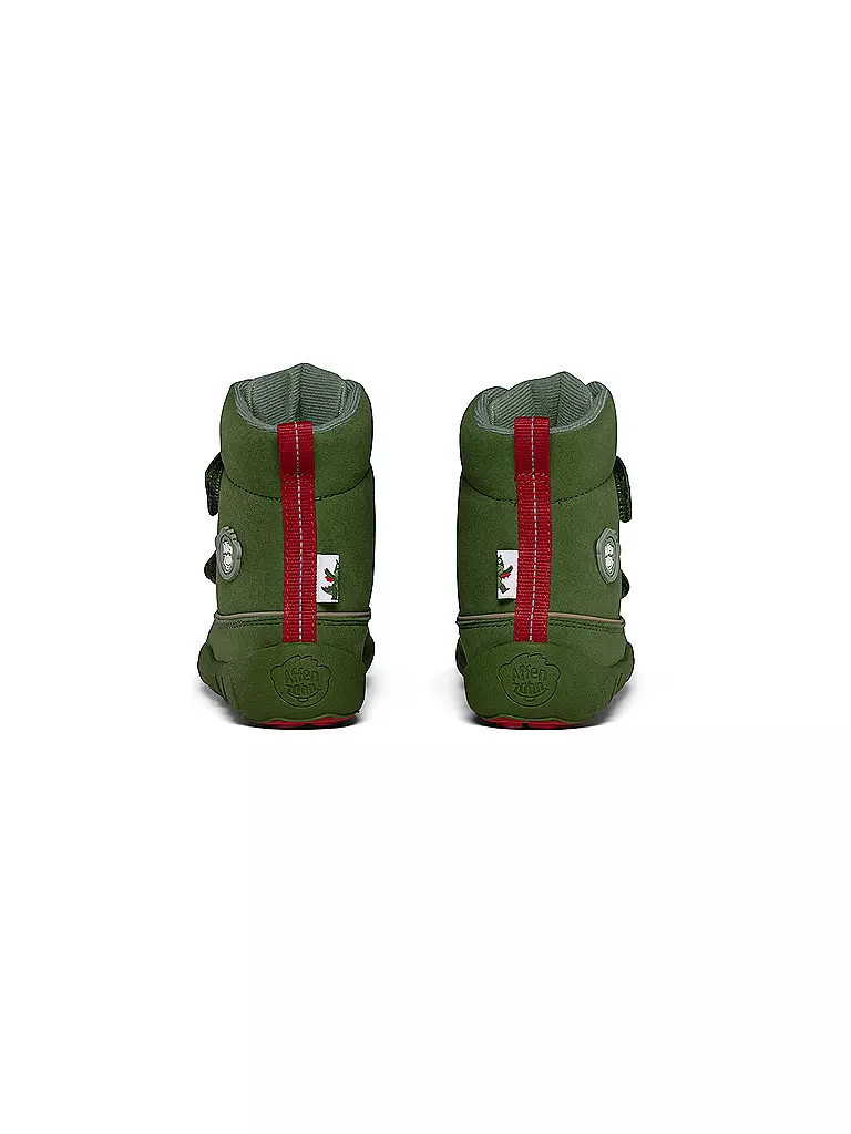 AFFENZAHN Kinder Winterstiefel VEGAN COMFY Drache grün