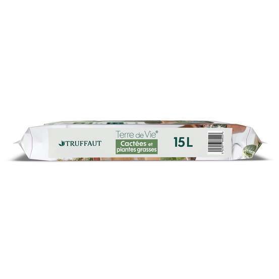 Terreau 'Terre de Vie®' pour cactées et succulentes - sac de 15 litres