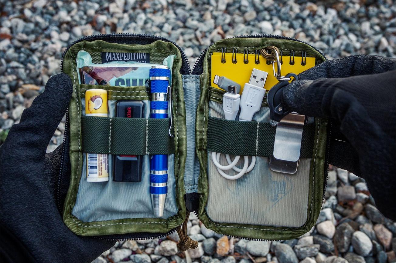 Maxpedition 0262G Micro Pocket Organizer pouch, groen