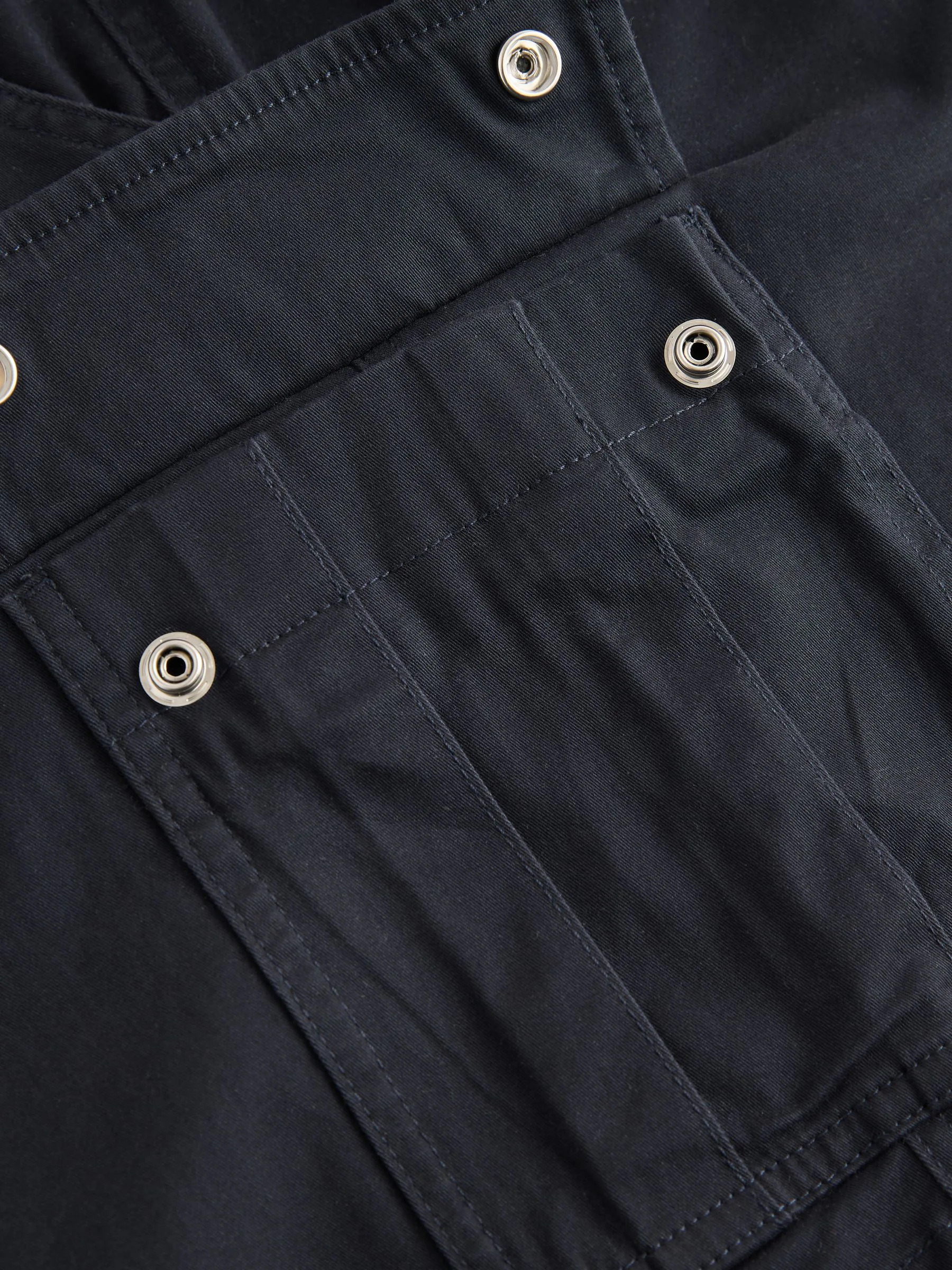 Marineblauw - Stretchy Korte cargobroek