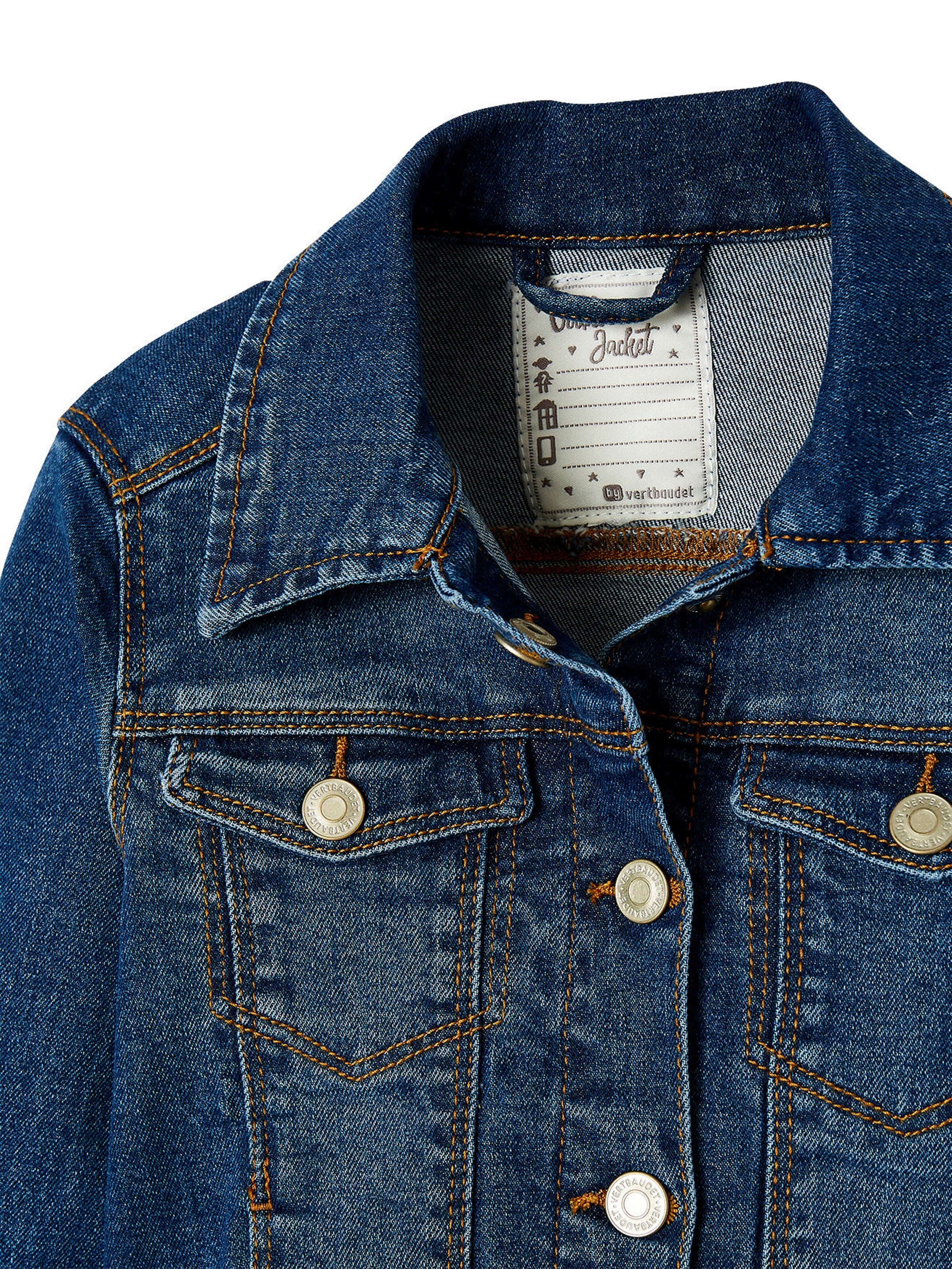 Vertbaudet Mädchen Jeansjacke blue stone