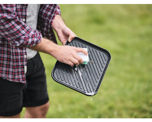 Campingaz 2-pits gasbarbecue zilver inclusief grillrooster