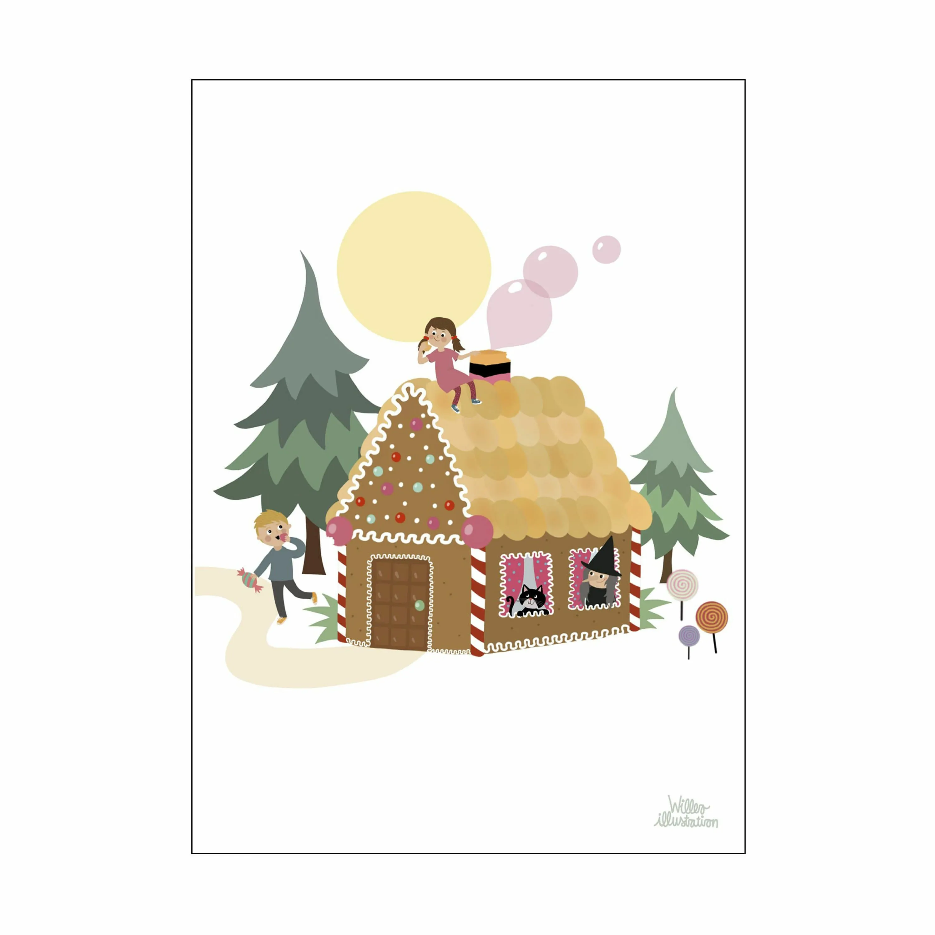 Poster&Frame Plakat - Hans og Grete