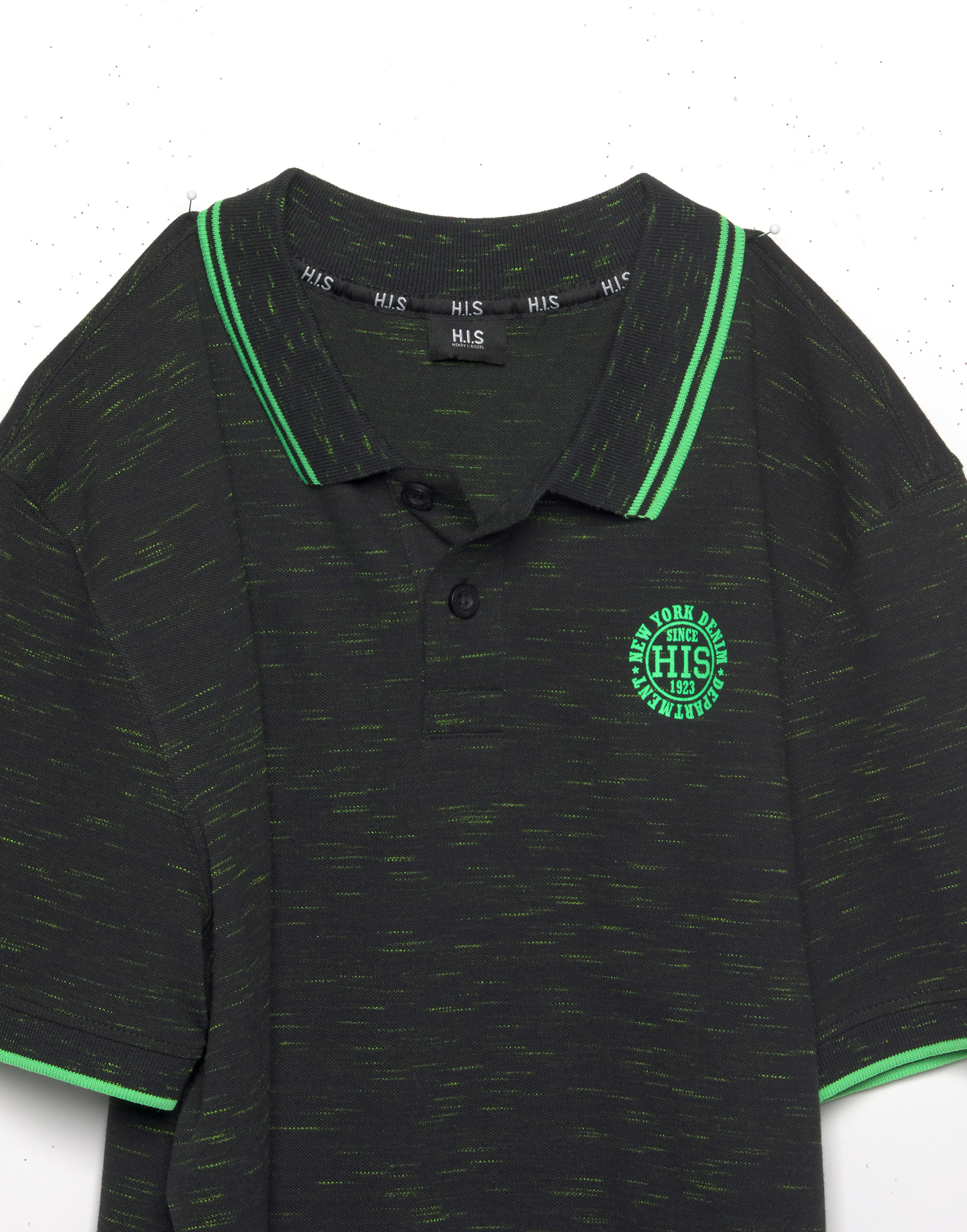 H.I.S Poloshirt , kurzärmelig,  schmal geschnitten,  mit Polokragen