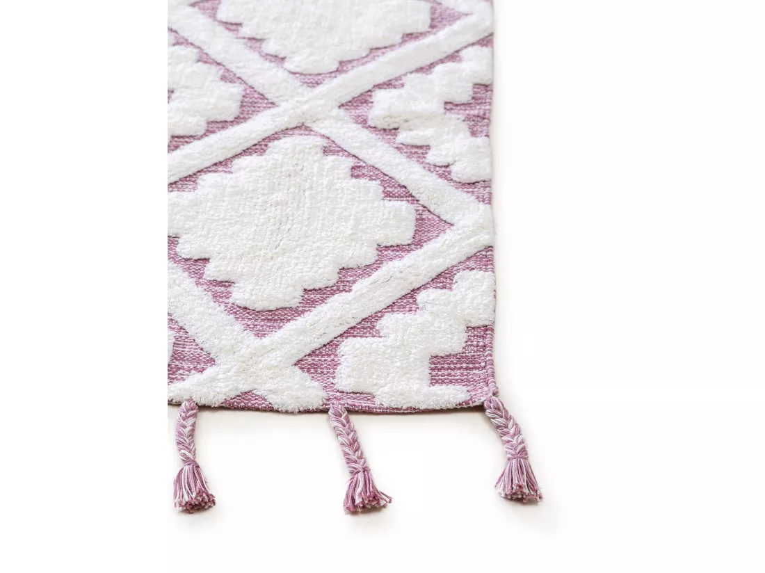Tapis lavables pour enfants Matheo Mauve 160x230 cm