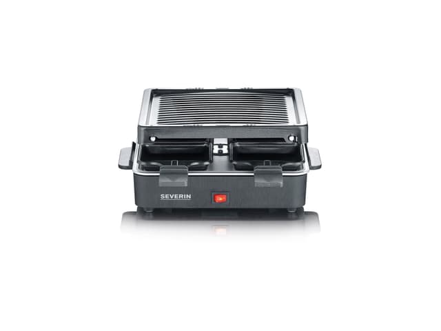 Severin Raclette 4 pers. 600 watt Sort