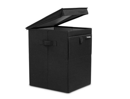 BRABANTIA - Panier à linge empilable 35l noir - 109300