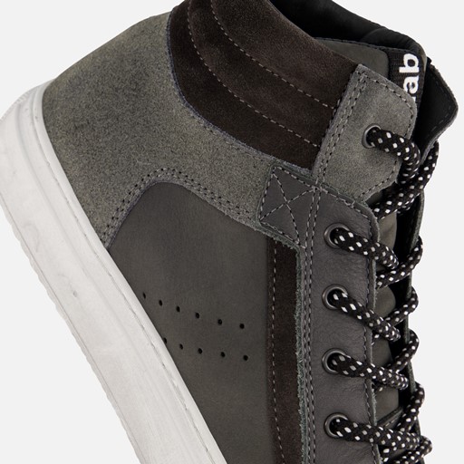 Develab hoge sneakers grijs