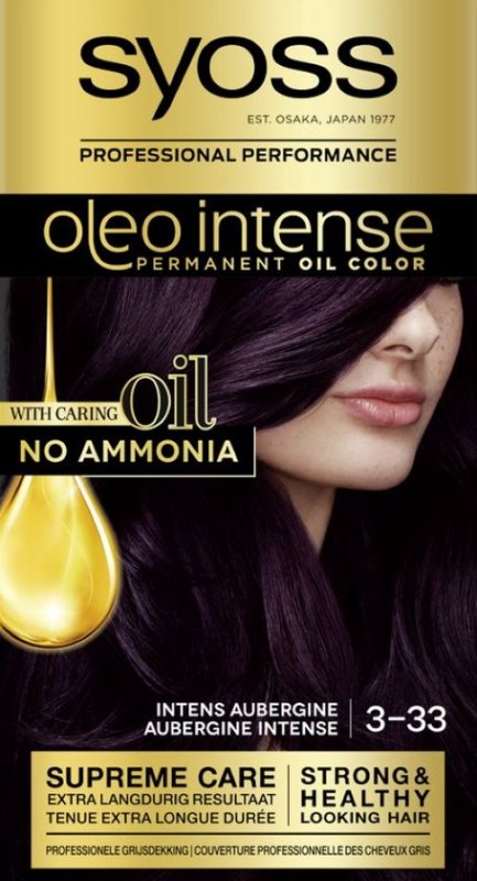 Syoss Color Oleo Int. 3-33 Rich Plum 1 Stuk