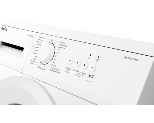 Amica WA 462 010 wasmachine, 6 kg capaciteit, 1200 tpm
